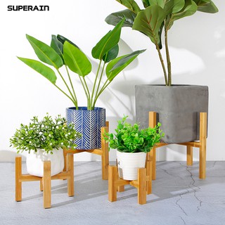 Rak Stand Holder Pot  Bunga Bonsai  Bahan Kayu  Untuk  Taman 