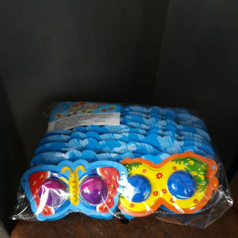 AAA - Qeqe Coklat / Cokelat Compound Susu Kupu Kupu  isi 30pc