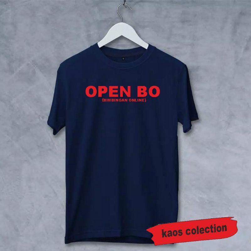 kaos distro kaos pria wanita kaos polo kaos open bo merah