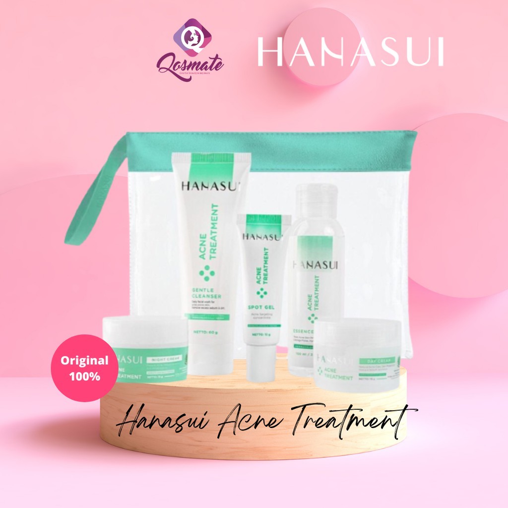 Jual Hanasui Acne Treatment Rangkaian Skincare Indonesia|Shopee Indonesia