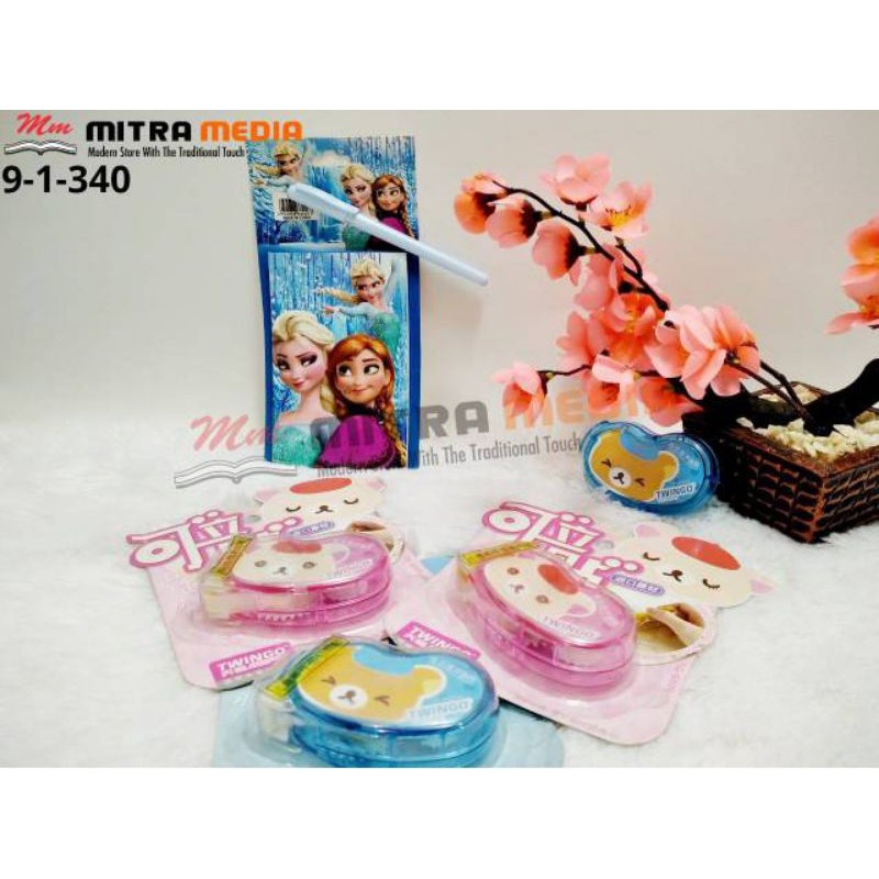 

ISOLASI BOLAK BALIK / DOUBLE TAPE + TEMPATNYA ROLL LUCU