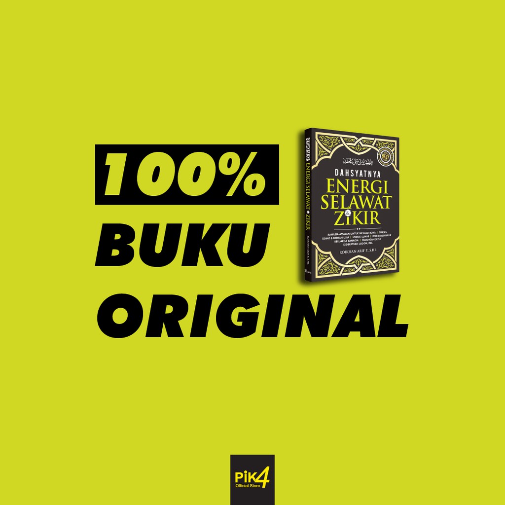 Dahsyatnya Energi Selawat Zikir Seri Buku Islam Sholawat Nabi