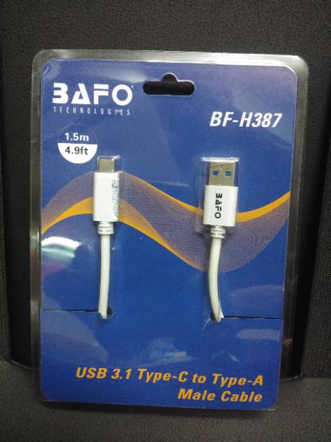 Bafo BF-H387 Kabel Type-C to USB3.0 Male 1,5Meter