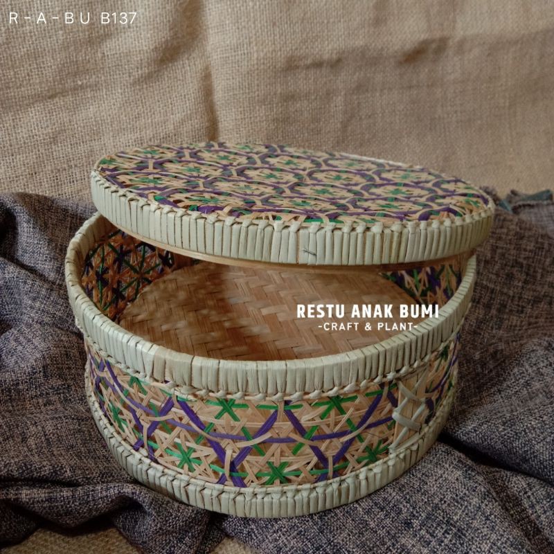 

Promo (B137) Truntum Bulat 25cm|Keranjang Bambu|Wadah|Home Stuff|Hampers|Hantaran|Parcel|Laundry|Craft | Anyaman Bambu | Bambu | Bambu Warna | Truntuum | Parcel | Wadah Kue | Tempat Buah | Seserahan
