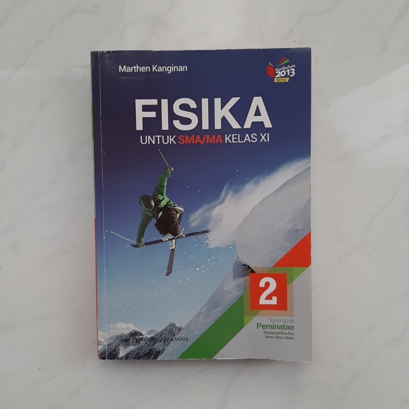Buku Fisika SMA Kelas 11 Marthen Kanginan Peminatan Erlangga