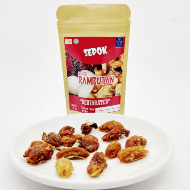 

Keripik Rambutan Sepok Kubu Raya diolah dengan Dehidrated