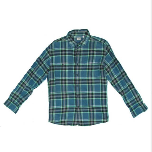 KAMEJA PRIA FLANNEL UNIQLO MURAH