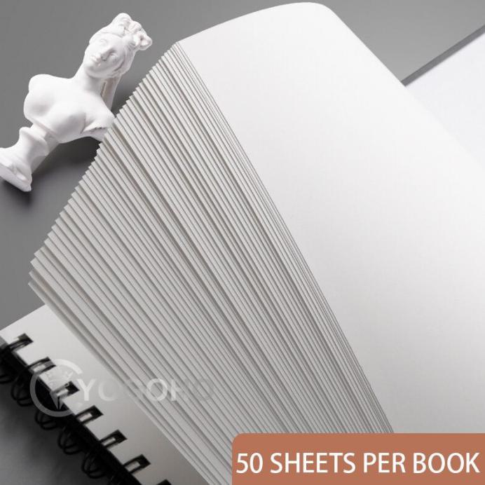 

MARKER PAD 50 SHEETS 130G PROFESSIONAL NO PENETRATION PAPER SKETCHBOOK - 16K