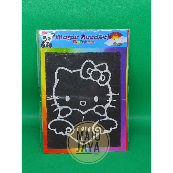 Gosokan Magic Scratch Arsir Karakter Isi 20 Pcs