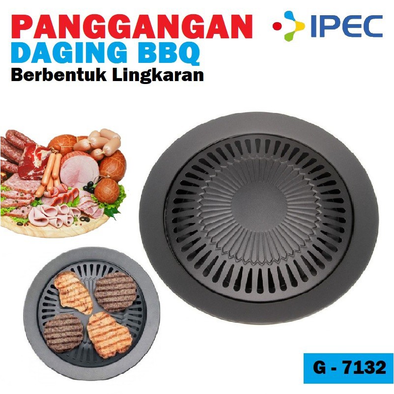 Alat panggang Bbq Bulat PANGGANGAN BULAT BBQ Alat Panggang BBQ Grill 30 CM 7132