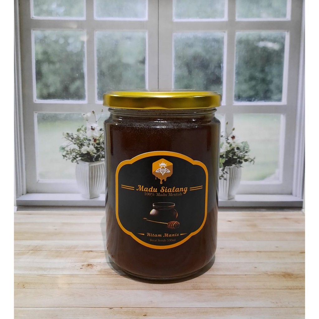 

MADU HITAM MANIS 100% madu murni berkualitas 500ml/Madu hutan alami