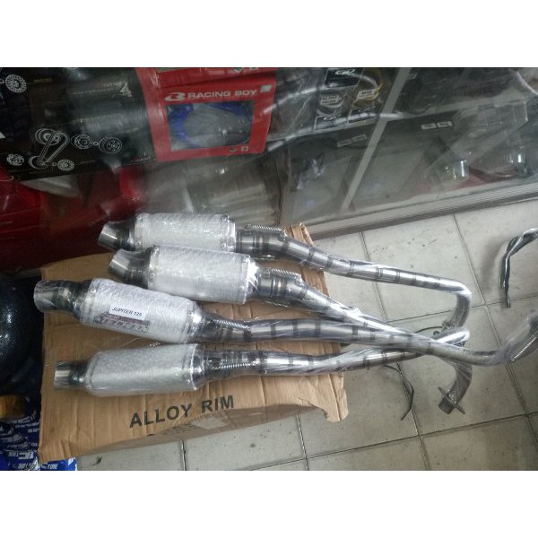 MANTAPPP Knalpot Techno Jupiter z Oval 125cc