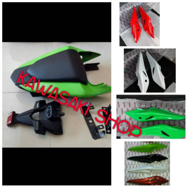 Cover body belakang ninja rr new full set