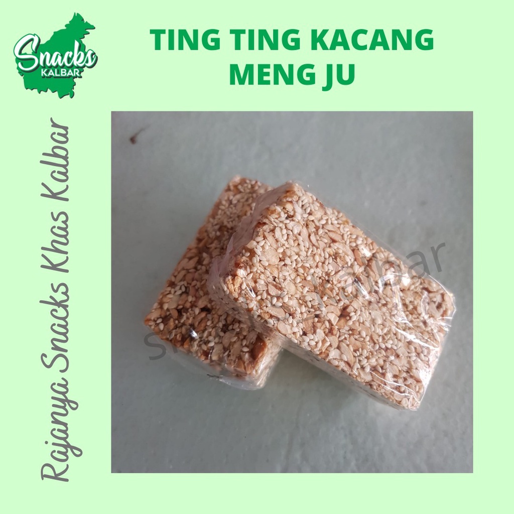 

Manisan Kacang Wijen/ Kacang Tingting MENG JU Khas Pontianak