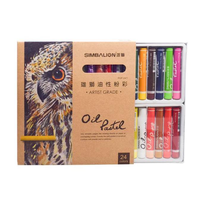 

Ready Stok! Simbalion Artist Grade Oil Pastel 24 Color (Pop-24) Murah