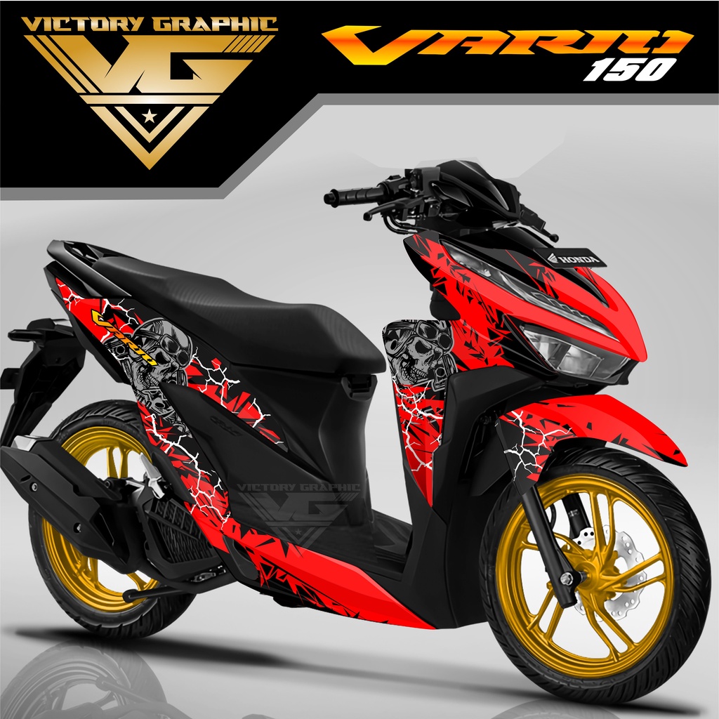 decal honda vario 150 stiker motor vario 150