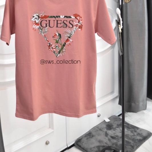 ⅍ Kaos wanita guess / branded tee guess ➾