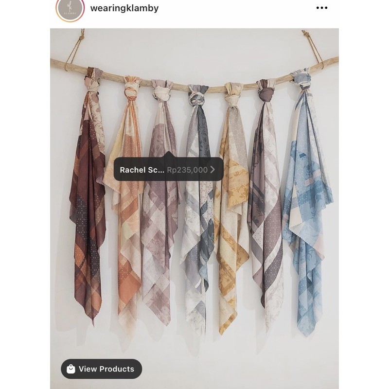 Rachel Scarf by Wearing Klamby