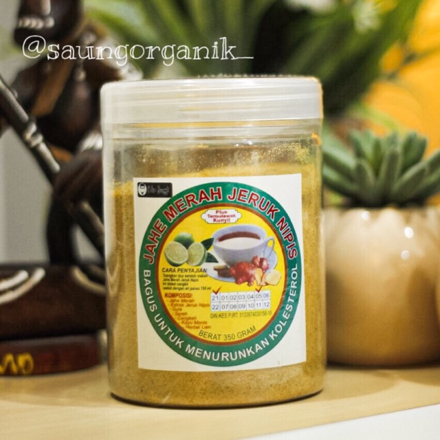 

Jahe Merah Ekstrak Jeruk Nipis 350g (Premium Quality)