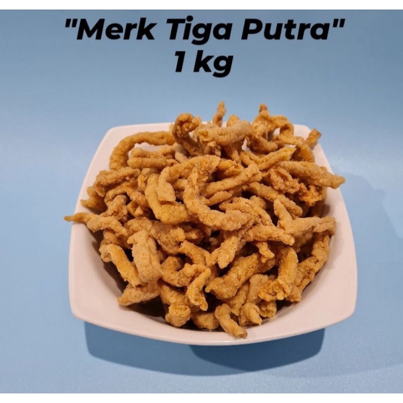 

Kripik Usus Ayam 1kg / Keripik Usus Ayam 1 kg / Kripik Jajanan Kiloan Camilan Gurih Renyah