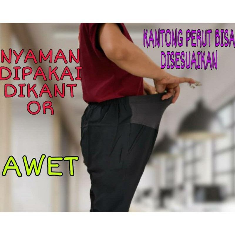 CELANA HAMIL KANTONG PERUT JUMBO 3L &amp; SUPER JUMBO 4L/CELANA HAMIL KANTONG JUMBO &amp; SUPER (XXXL) / CELANA HAMIL KERJA WANITA MURAH