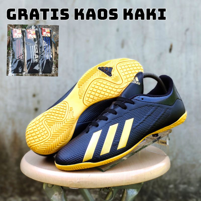 SEPATU FUTSAL ADIDAA X ORI VIETNAM/SEPATU FUTSAL ADIDAS X BLACK GOLD IMPOR/SEPATU FUTSAL ORI VIETNAM