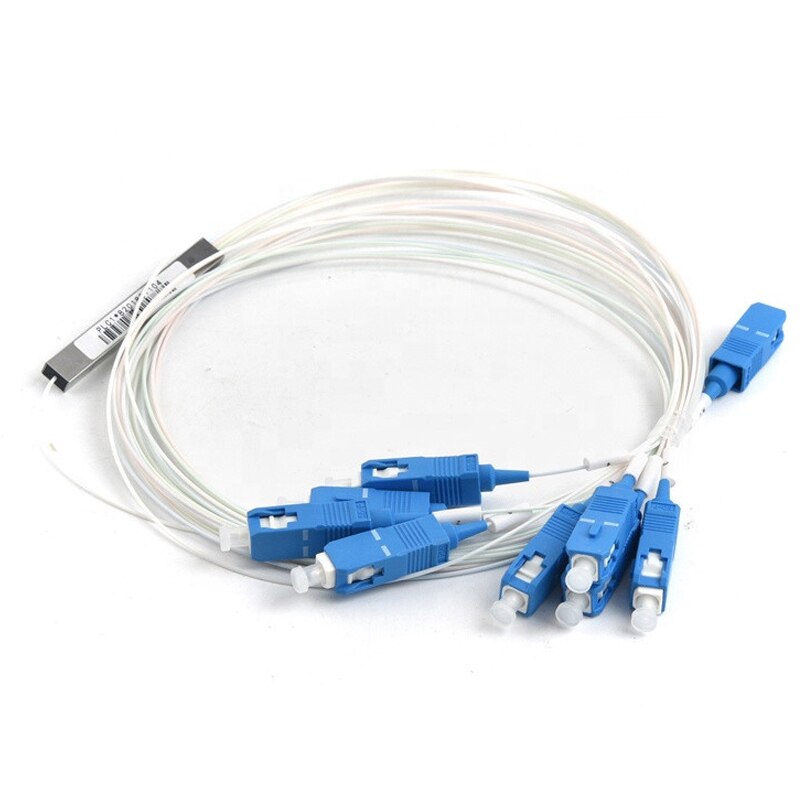 fiber optic / fo passive splitter / plc splitter micro 1:8 sc upc