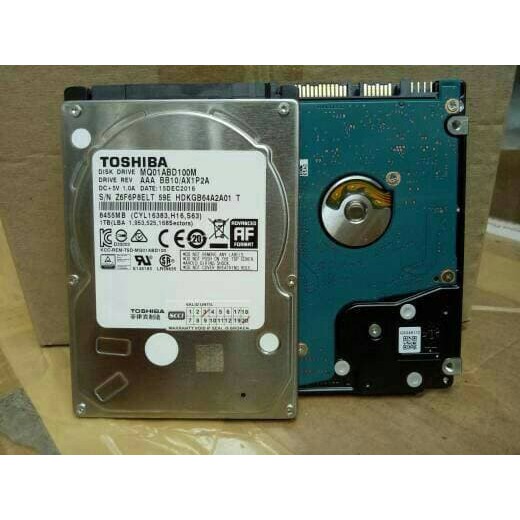 Toshiba Harddisk Internal Laptop 1TB