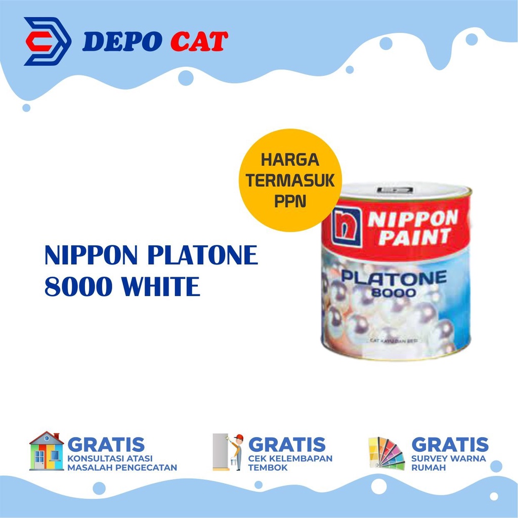 Nippon Platone 8000 White 0,9L