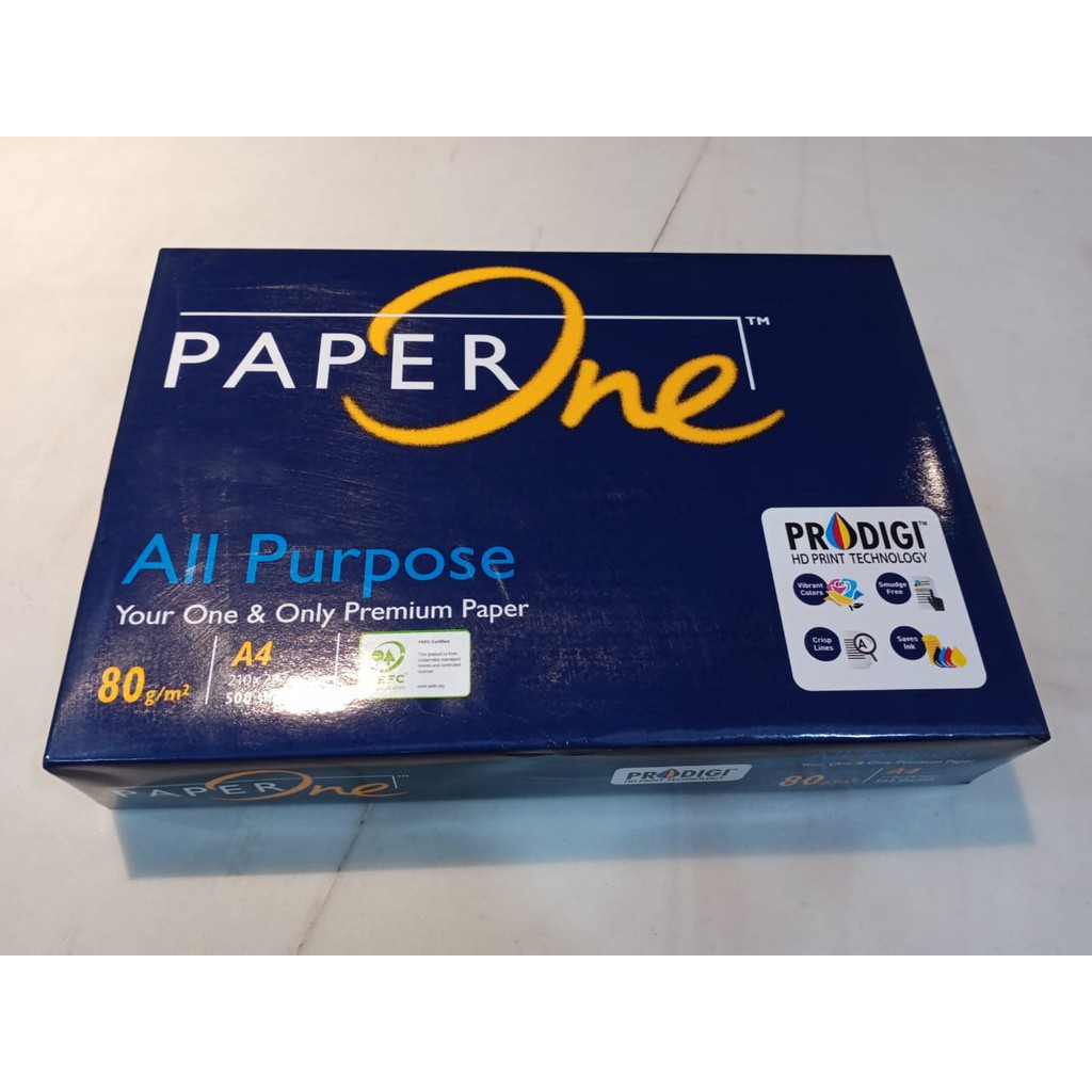 

Paper One HVS A4 (80 GSM)