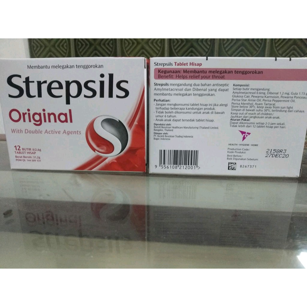 Strepsils Permen Untuk Tenggorokan Semua Rasa