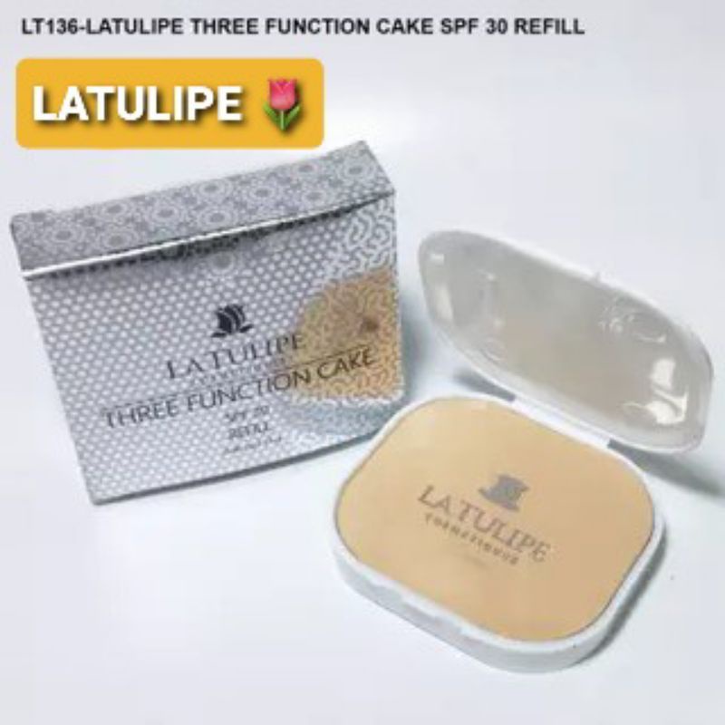 LATULIP REFIL THREE FUNCTION CAKE / LA TULIPE REFILL THREE FUNCTION CAKE BEDAK PADAT LATULIP REFILL