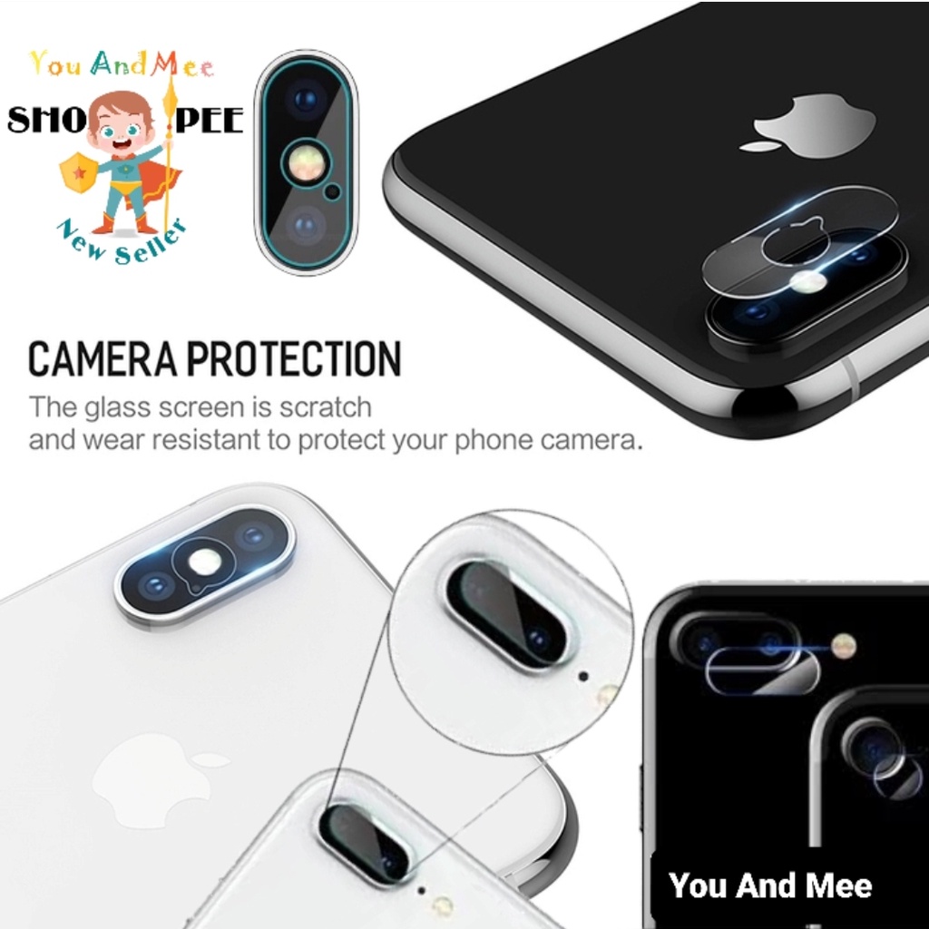 Tempered Lens CAMERA iPhone iPhone X XS XR XSMAX 7Plus 8Plus 6Plus 6S+ 7 7G 8 8G 6 6G 6S 6 SE-2022 Tempred Lensa Bening Clear Glossy/Temperd Glass Kamera/Pelindung Layar-Antigores A-Scratch Protecth Len/Anti Gores/1 Set KACA SE 2 1 PLUS MAX