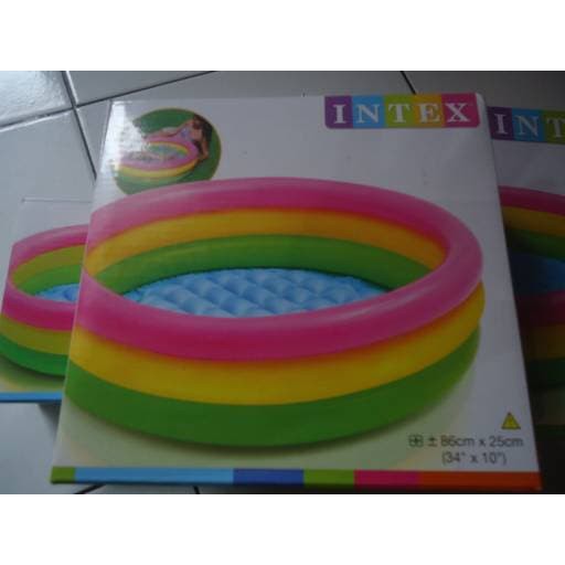 terlaris kolam renang angin merk intex/kolam plastik merk intex murah