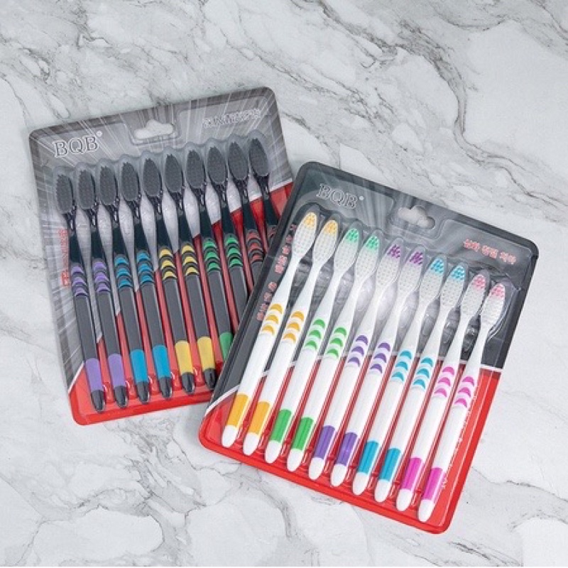 HCS - Sikat gigi Dewasa 1 Paket isi 10 pcs