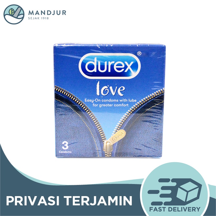 Kondom Durex Love – Isi 3