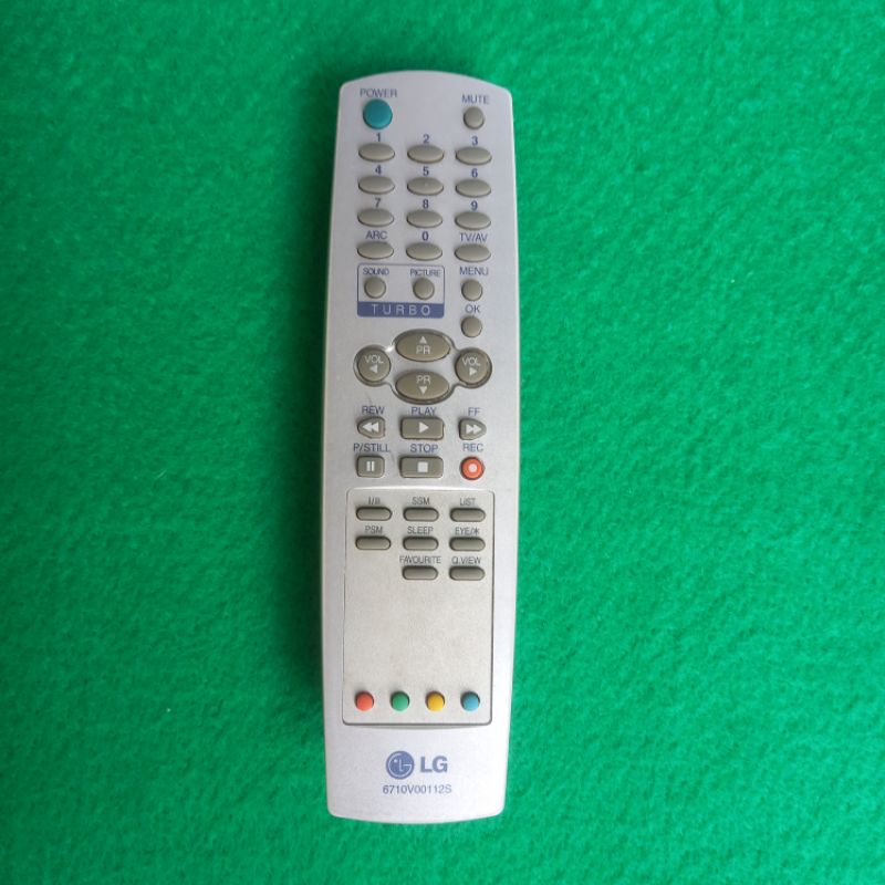 Remote TV Tabung LG Turbo Original Asli .