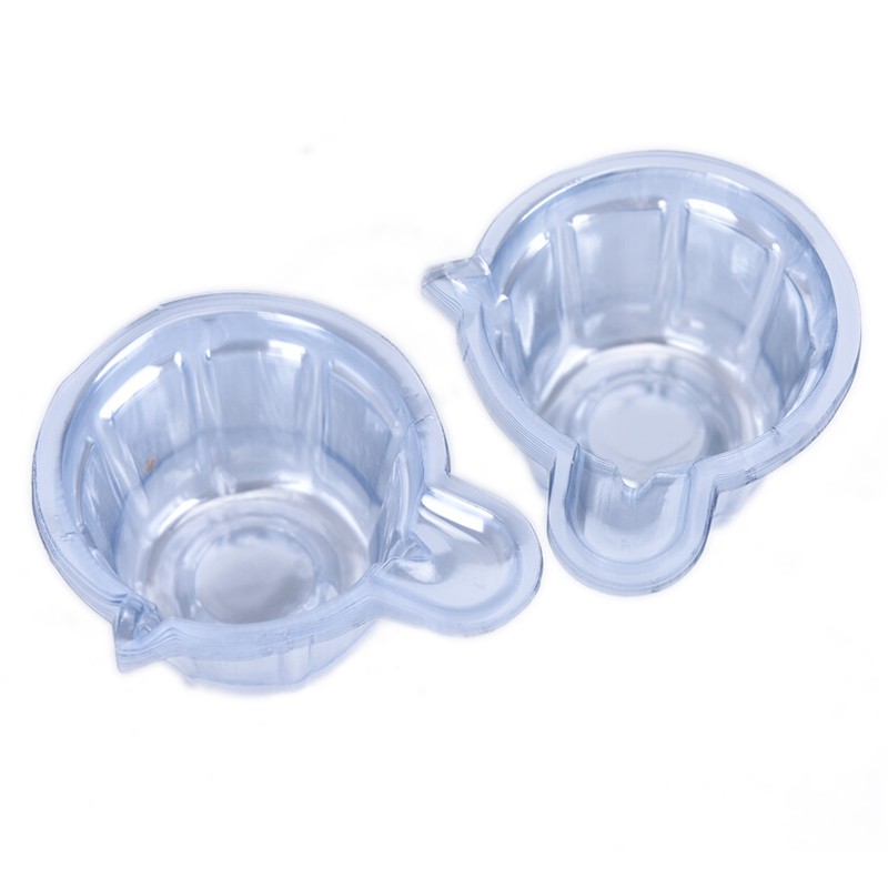 Hbid Glory 50Pcs 40ML Plastic Disposable Cups Dispenser DIY Epoxy Resin Jewelry Making Tool Jelly