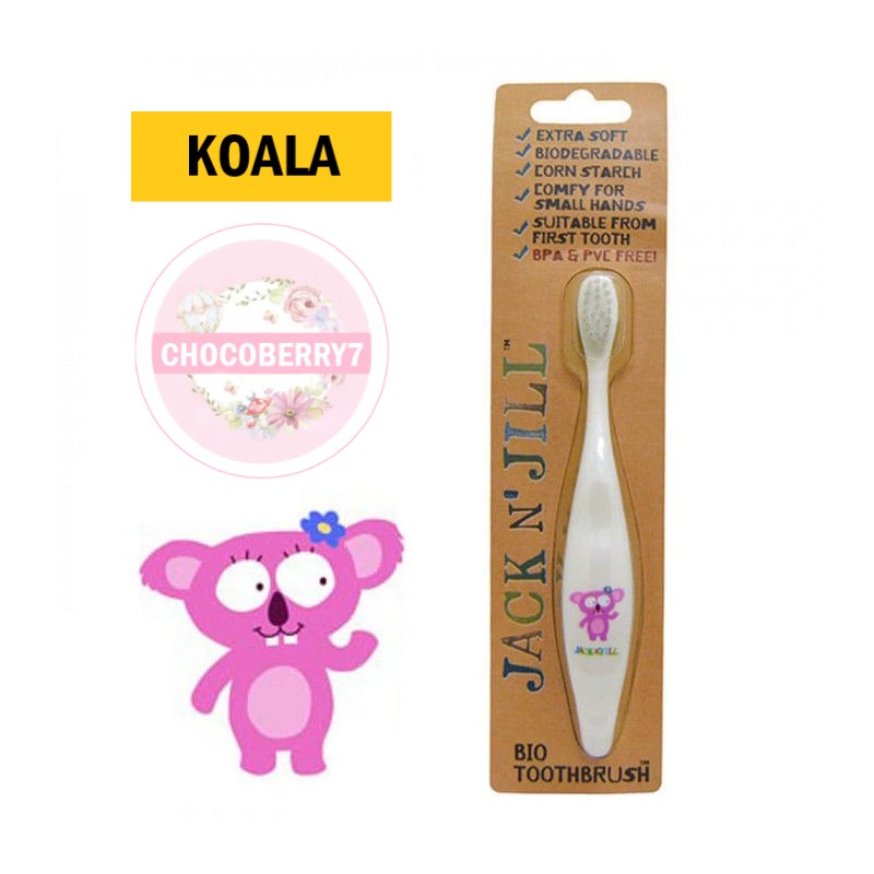 JACK N' JILL Bio Toothbrush Kids Tooth brush Sikat Gigi Jack and Jill