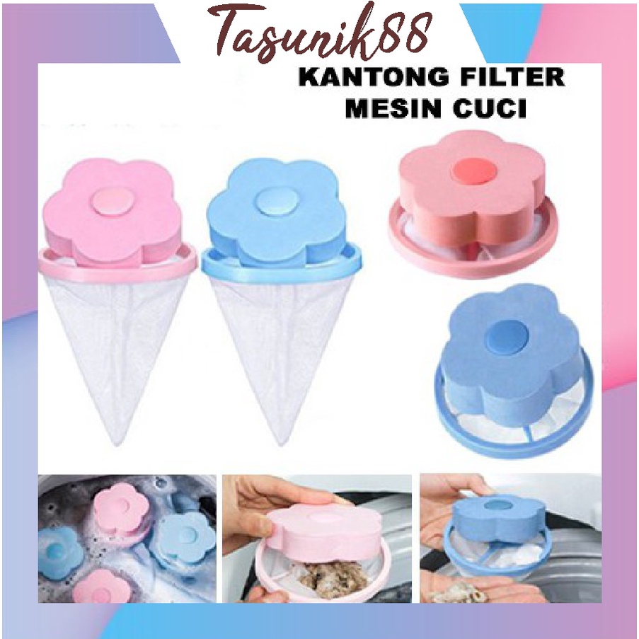 Kantong Filter Mesin Cuci Laundry Bag Mesh Alat Penyaring Kotoran — 7