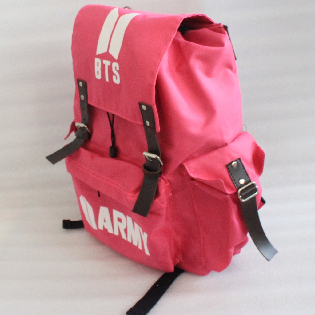 Tas multi bts army ransel pink kpop backpack