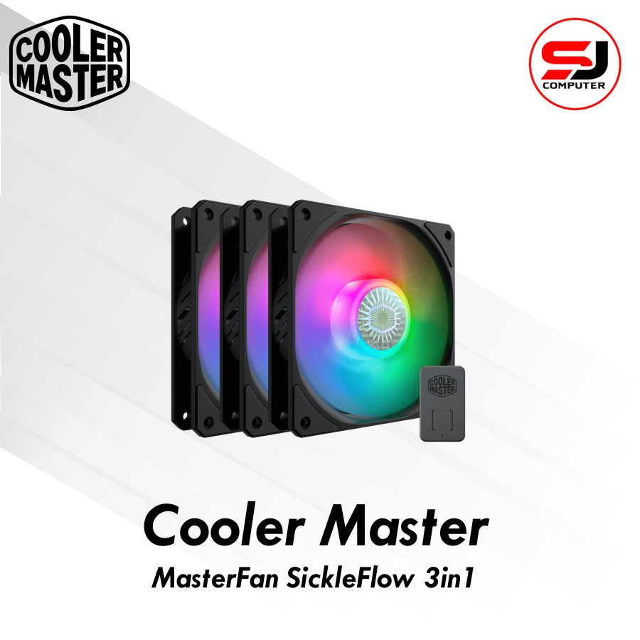 Cooler Master Sickle Flow 12cm aRGB 3in1 with Controller / SickleFlow