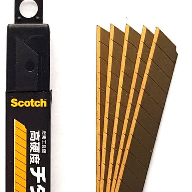 

⁂5>Np❀ !J@ Isi Cutter Kecil Emas, Scotch Titanium Blade ✺➤