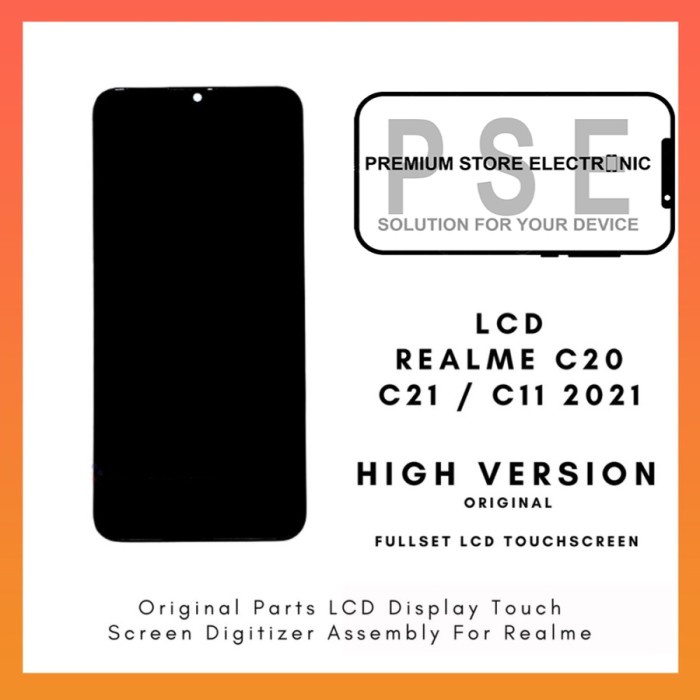 LCD Realme C20 / C21/ C11 2021 ORIGINAL Fullset Touchscreen Garansi