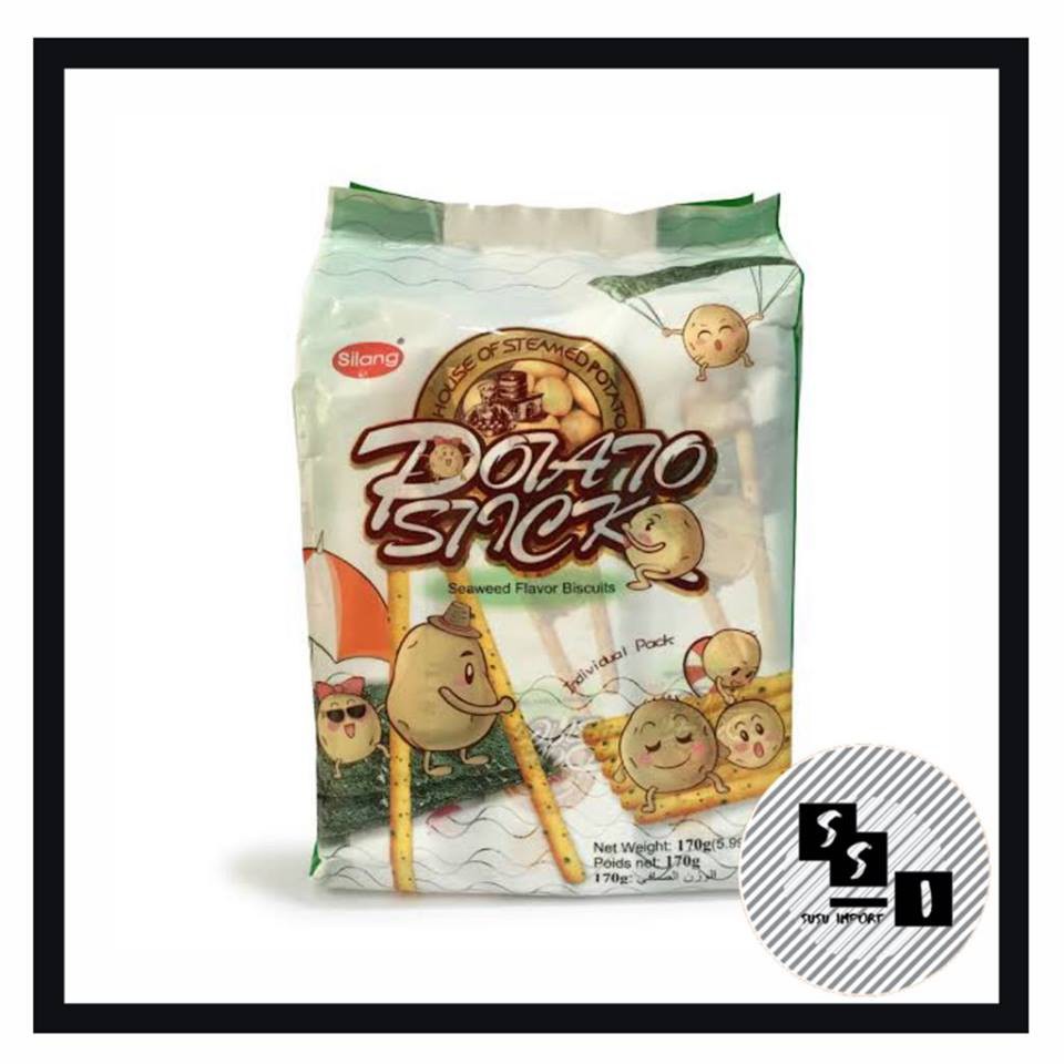 

Silang Potato Stick Seaweed / biskuit seaweed 170grm