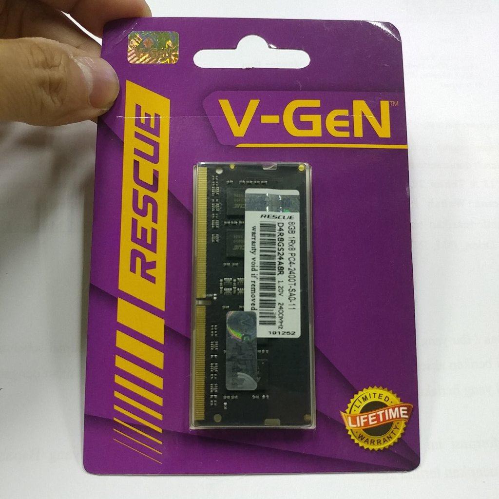 Sodimm V-gen Vgen 8GB DDR4 2400 Rescue