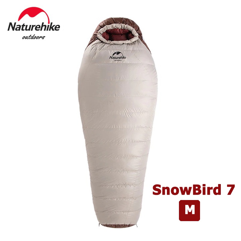 Sleeping Bag Naturehike NH20YD001 Snowbird 7 Celcius SB Bulu Angsa Goose Down Sleping Bag Camping Bu