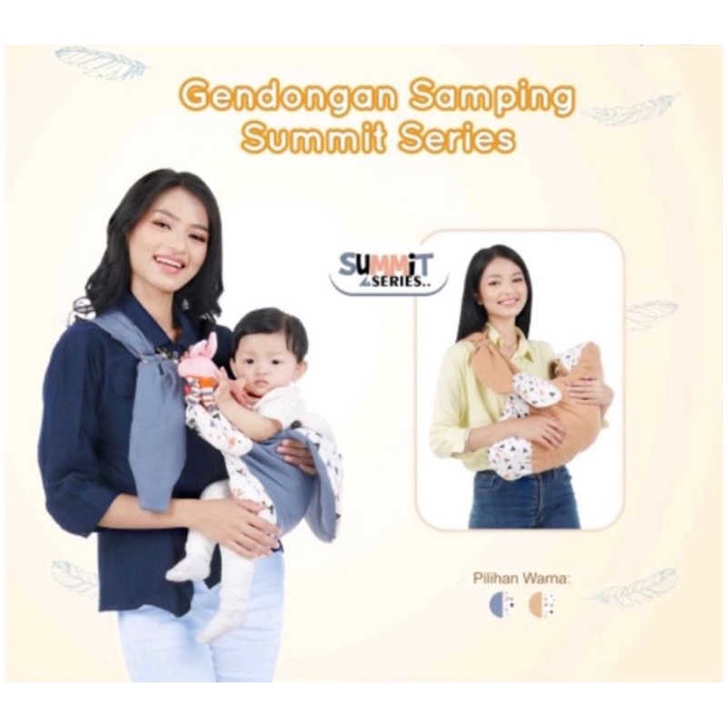 Snobby Gendongan Bayi Samping Topi Print Summit Series - TPG 6243