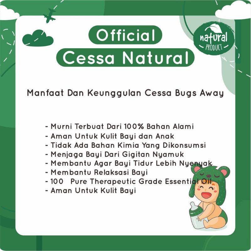 Cessa Essential Oil (Varian Baby)