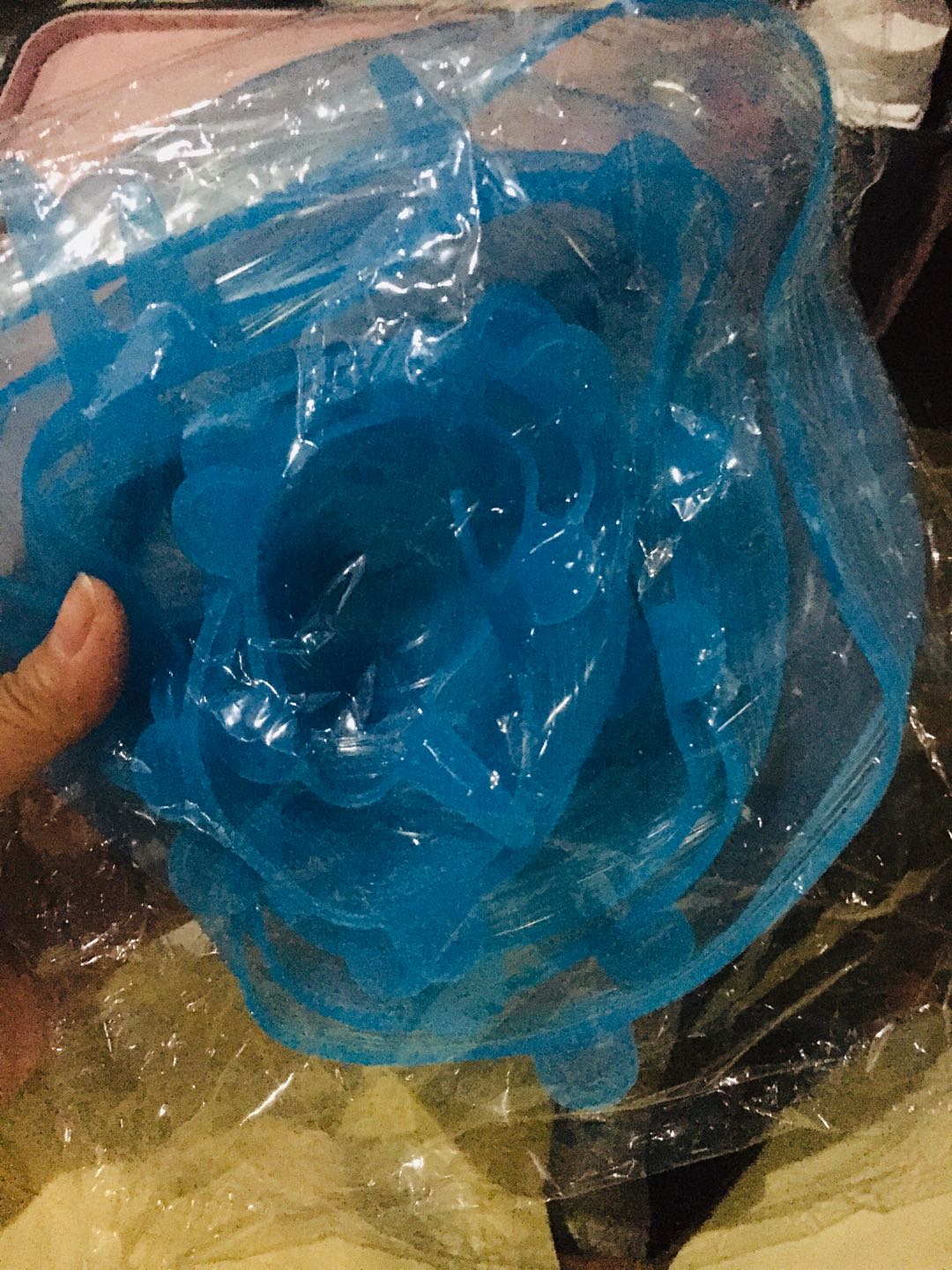 Alat Dapur Penutup Silikon Penutup Makanan 6in1 Untuk Mangkok, Panci & Gelas Food Cover 206-19